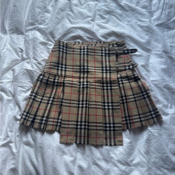 Burberry Pleated Skirt